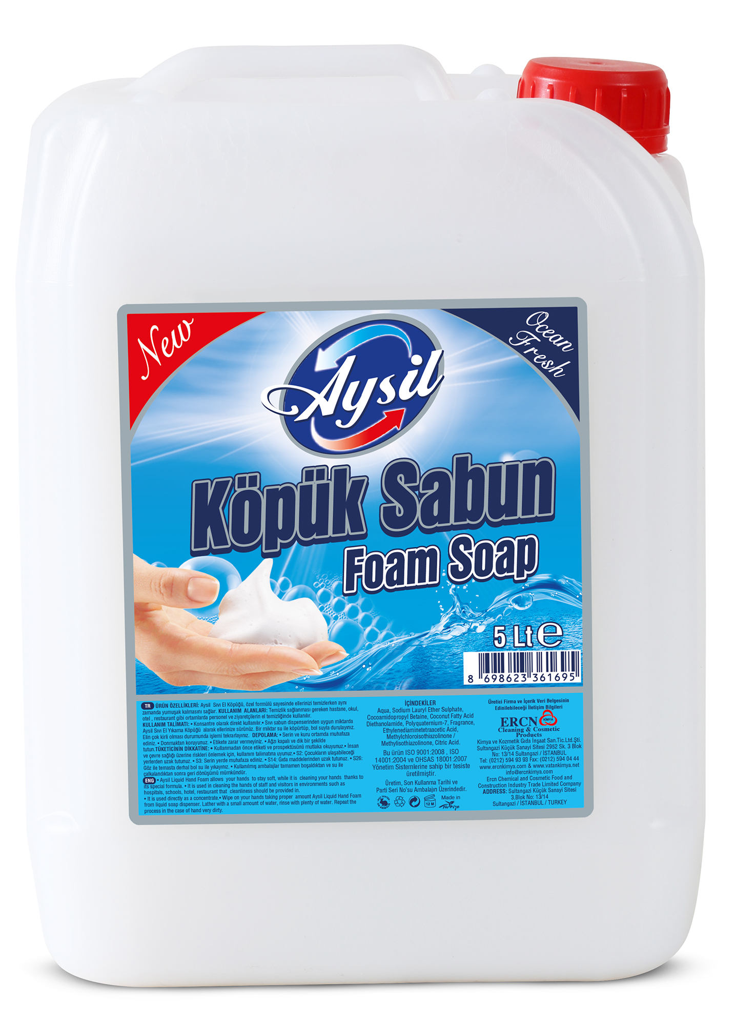 Kopuk Sabun 5L Aysil