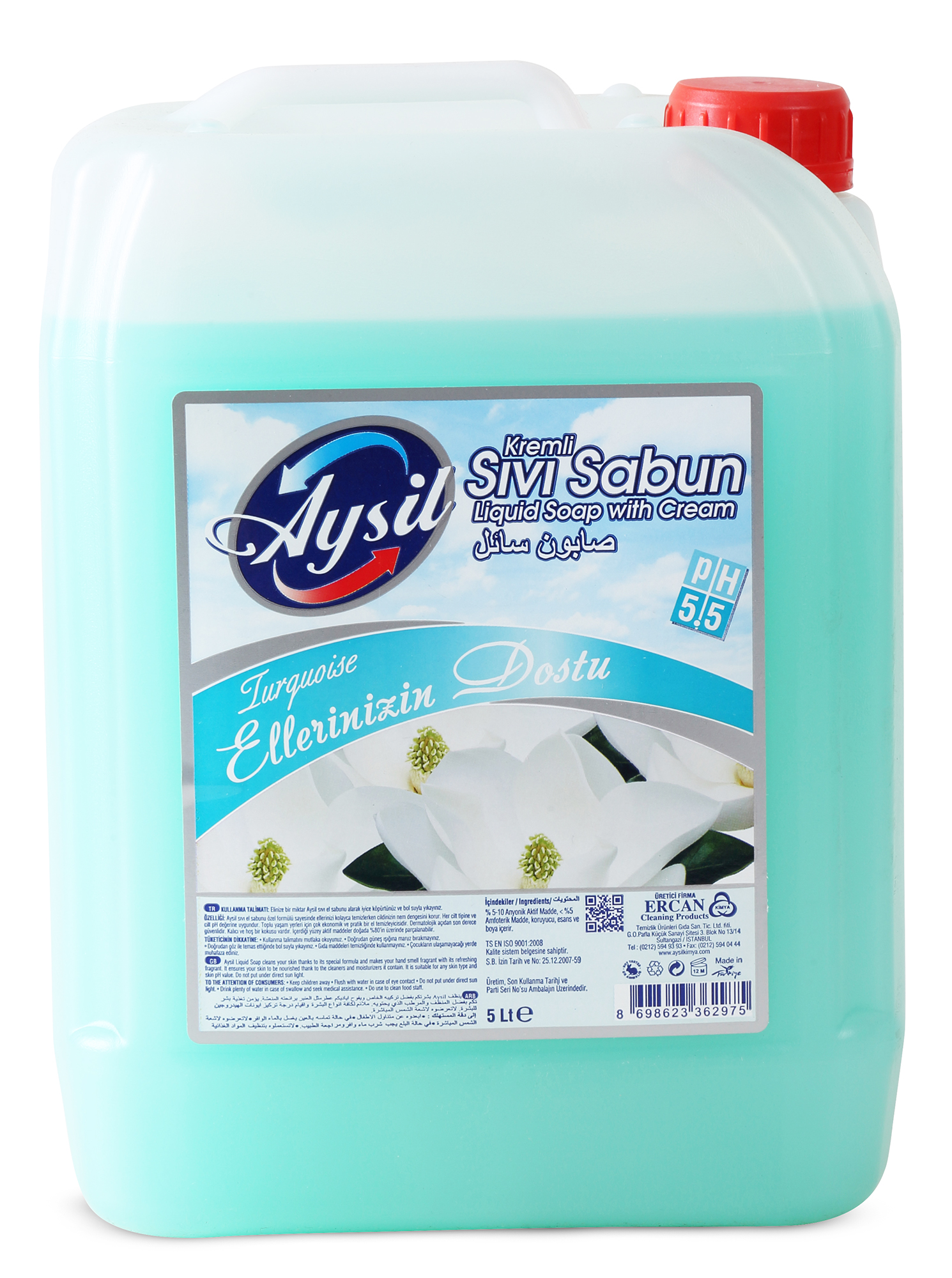 Aysil Sıvı Sabun 5L Mavi