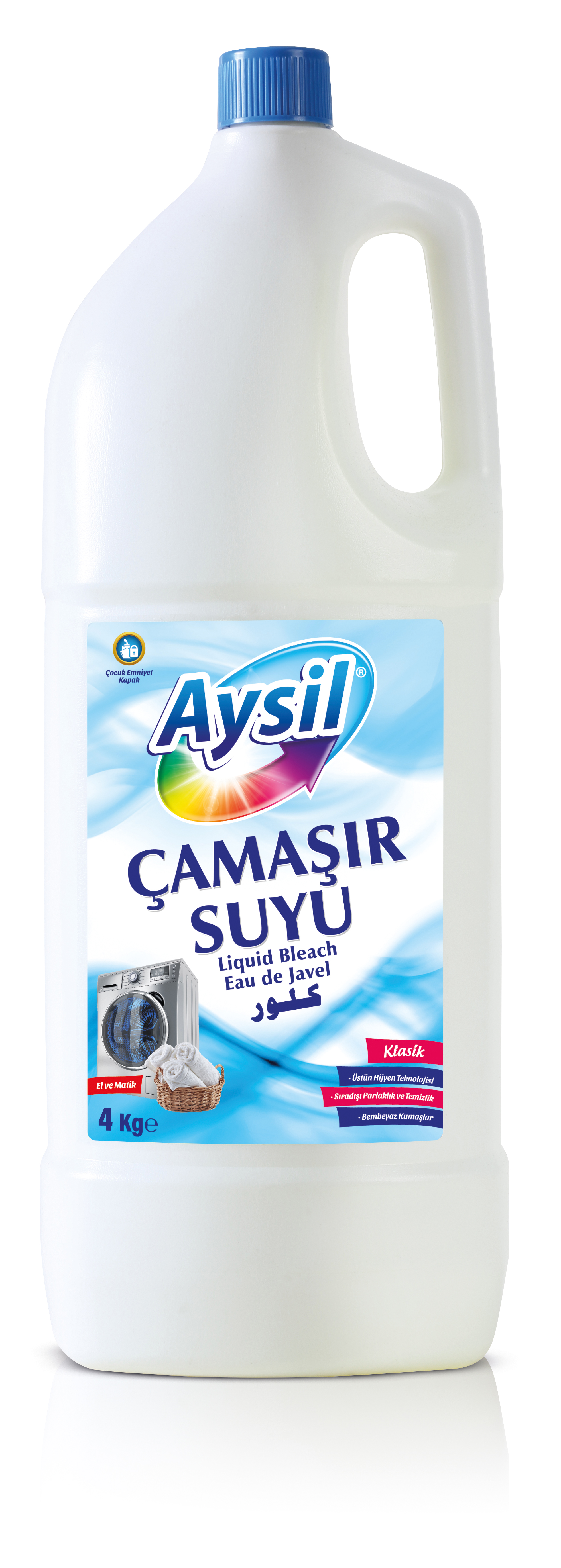 Aysil Çamaşır Suyu 4L Klasik