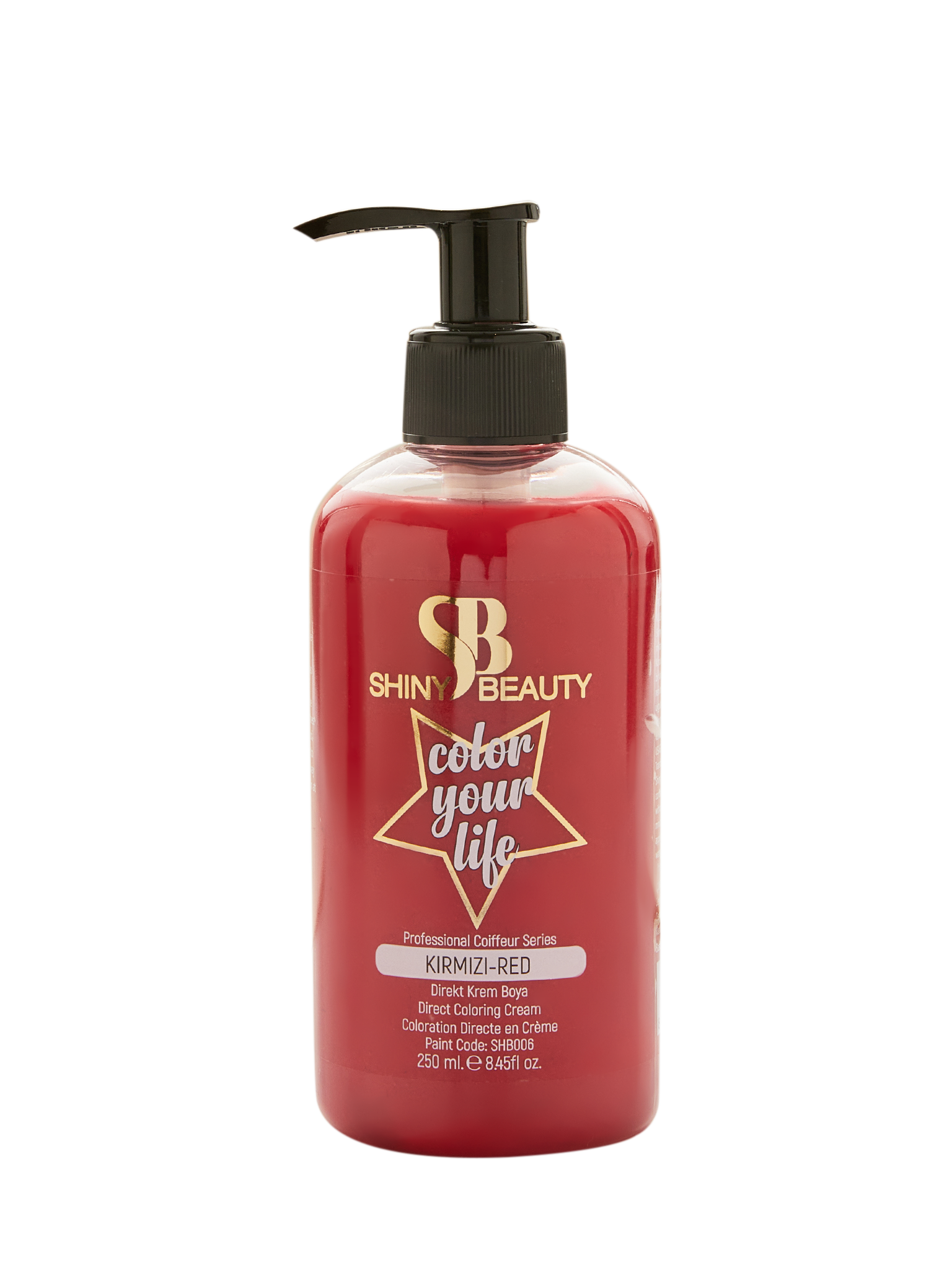 Shiny Beauty Krem Boya 250ml Kırmızı