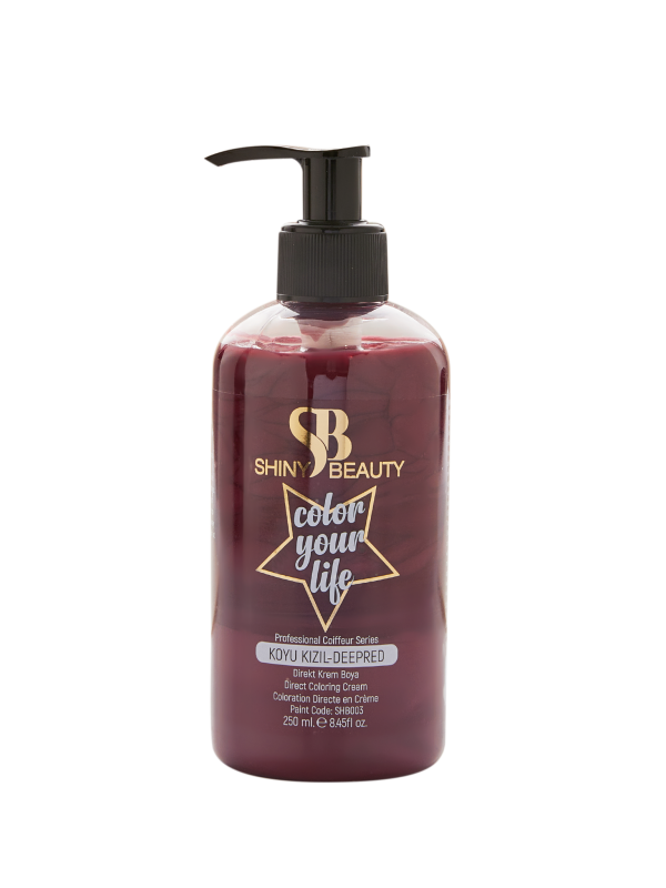 Krem Boya 250ml Koyu Kızıl