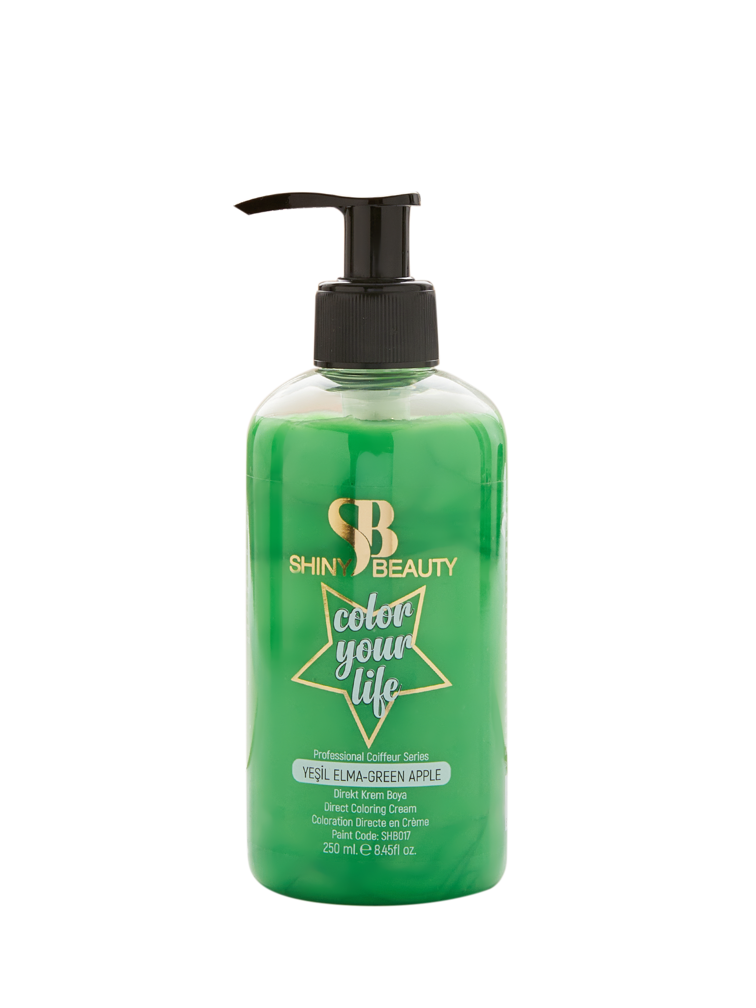 Shiny Beauty Krem Boya 250ml Yeşil Elma