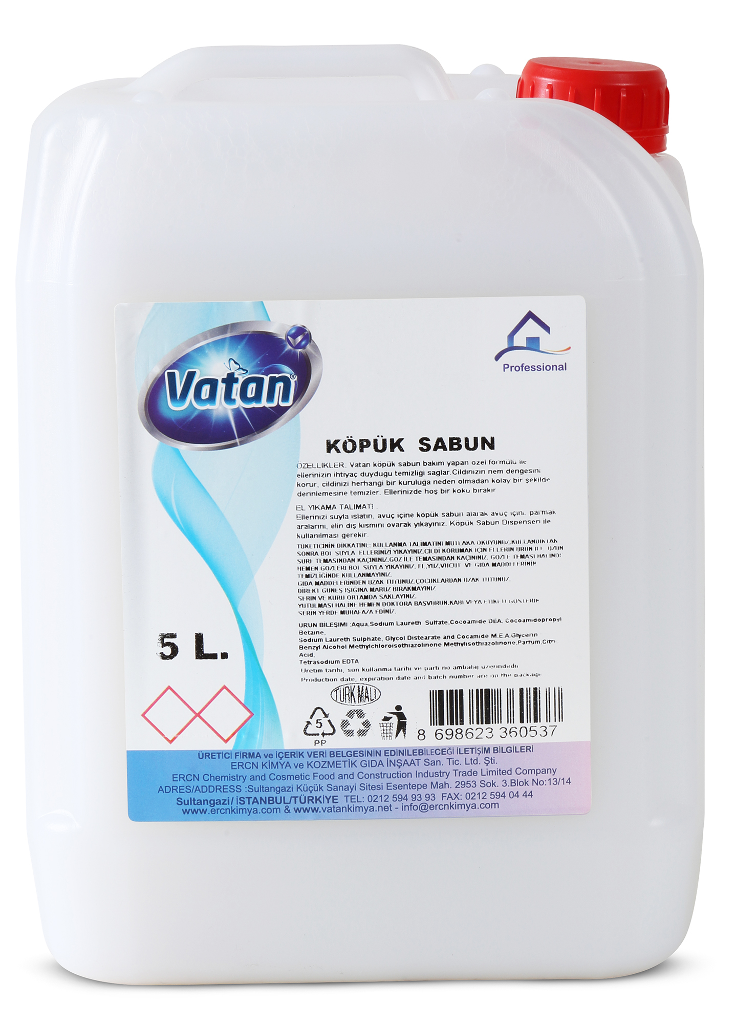 Köpük Sabun 5L