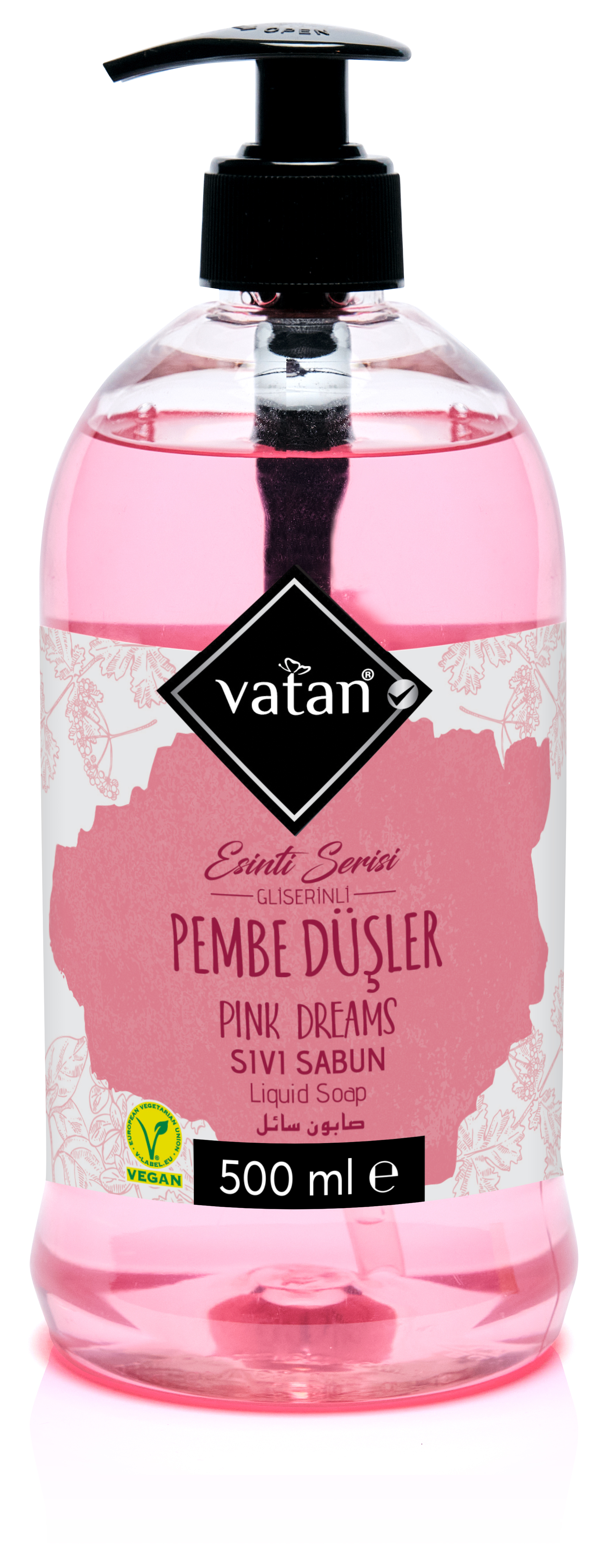 Sıvı Sabun 500ml Pembe Düşler
