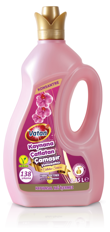 Çamaşır Yumuşatıcısı 3,45L Pembe