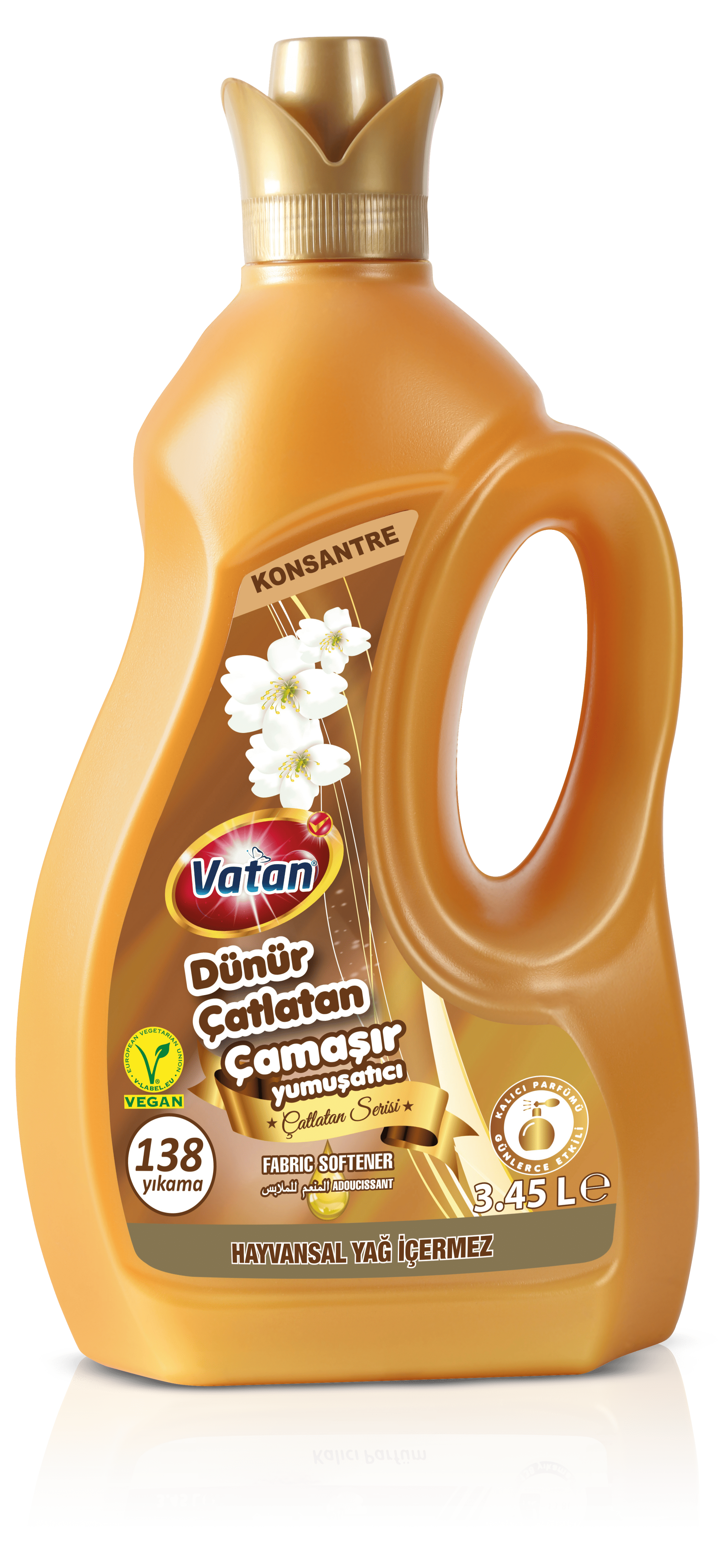 Çamaşır Yumuşatıcısı 3,45L Turuncu
