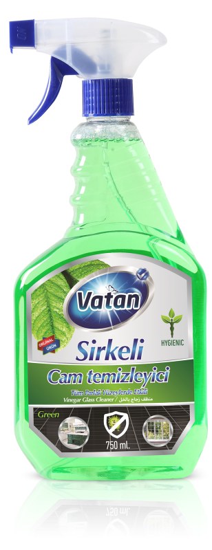 Sirkeli Cam Temizleyici 750ml Yeşil