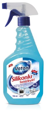 Silikonlu Cam Temizleyici Mavi