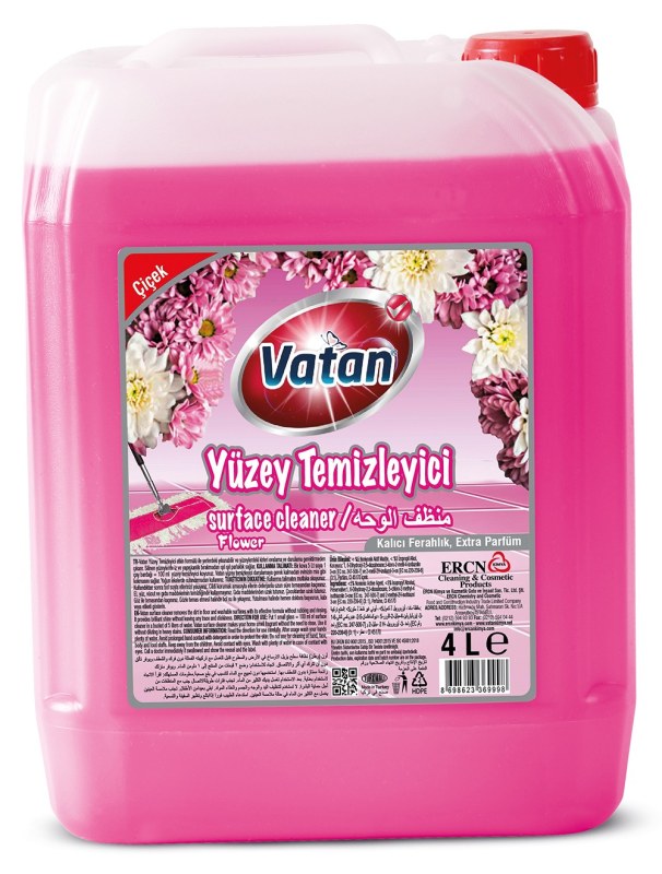 Yüzey Temizleyici 4L Çiçek