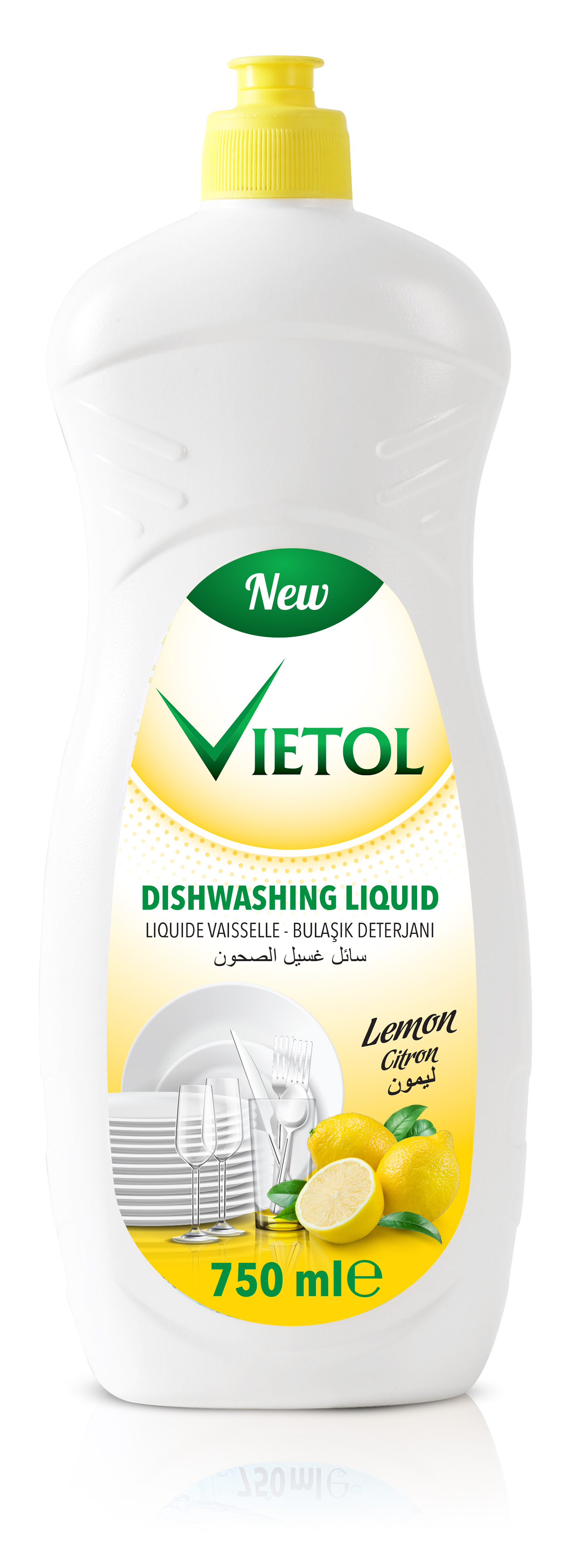 Liquid Dishwashing 750ML Lemon Ietol
