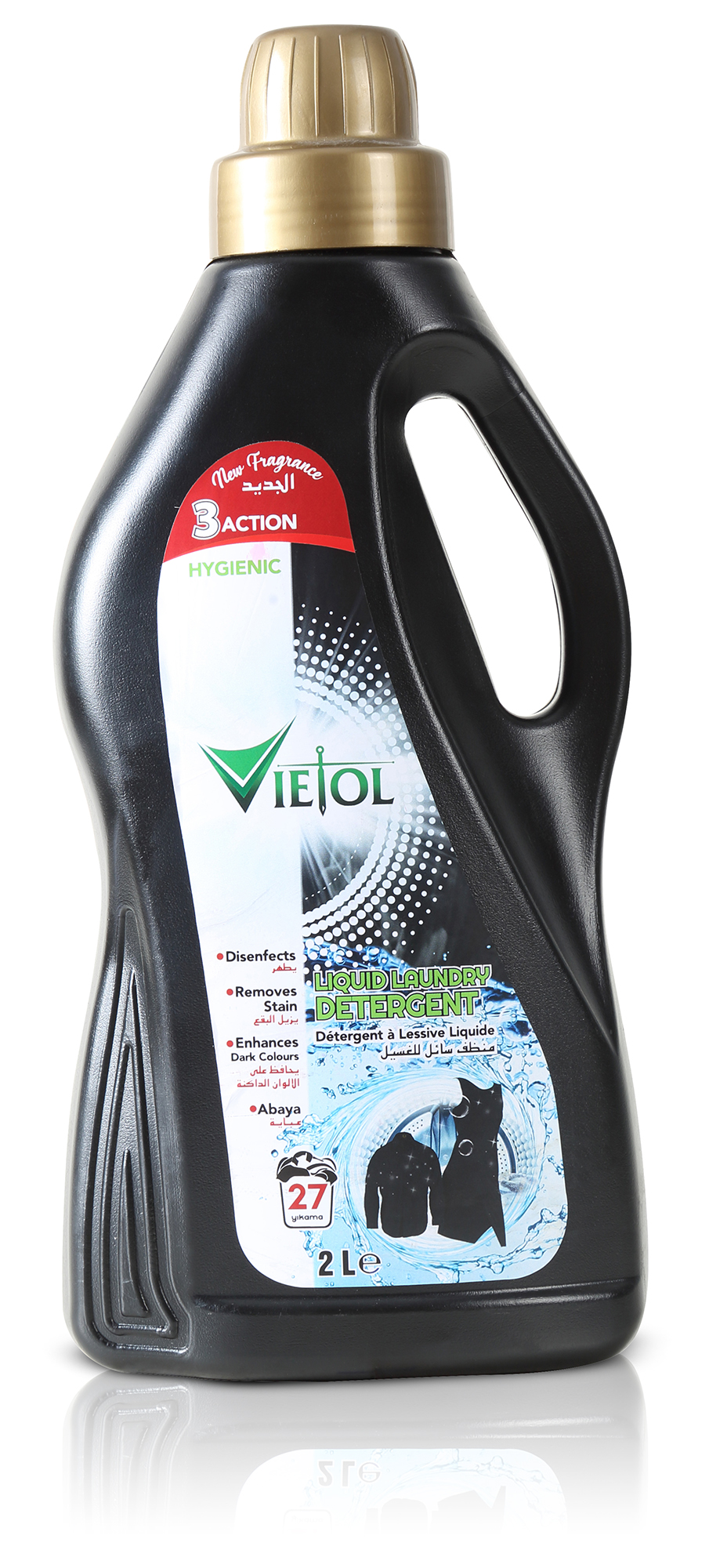 Liquid Laundry Detergent 2L Black Ietol